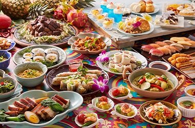 エスニック料理大好きなシェフたちがお届けする夏のディナービュッフェ「アジアングルメとハワイアンスイーツフェア」開催