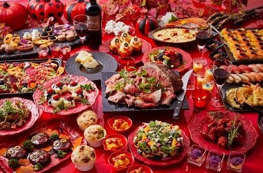 妖しく鮮やかなハロウィーン料理に、血まみれグロかわスイーツも！「ハロウィーンフェア」9月7日より開催