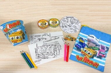 空港で働く車たちの物語「エアポッツ」キャラクターグッズ付き宿泊プラン販売開始