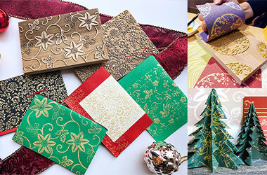 京のものづくりに触れるDiscover Japanese Craft vol.2京からかみ丸二のクリスマスワークショップを開催