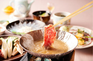 【下関春帆楼阿倍野店】春爛漫‐春野菜と黒毛和牛会席-あべのハルカス内店舗限定4月30日（木）迄